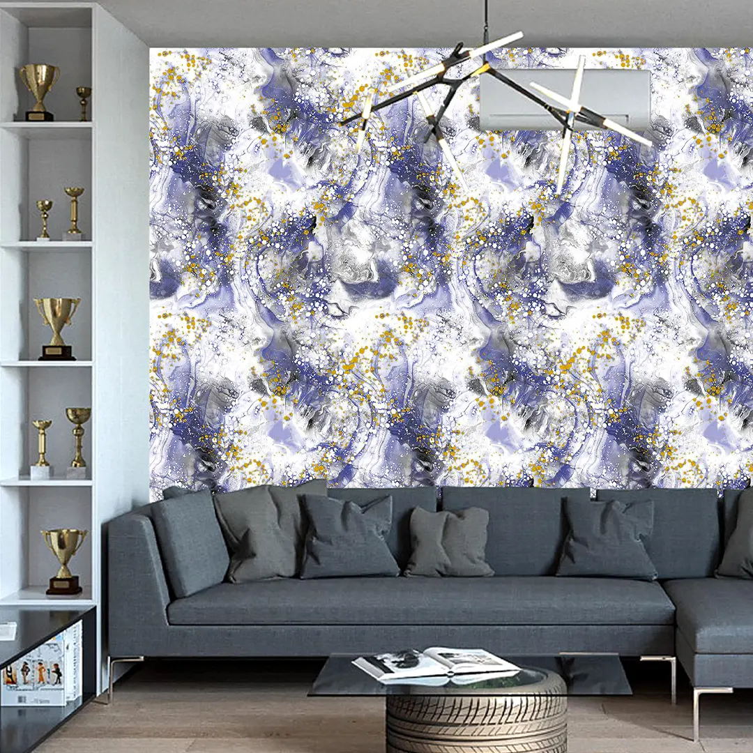 T2608 Modern Abstract PVC Deep Embossed Wallpaper Vinyl Living Room Bedroom Background Wallpaper 0.53/1.06m