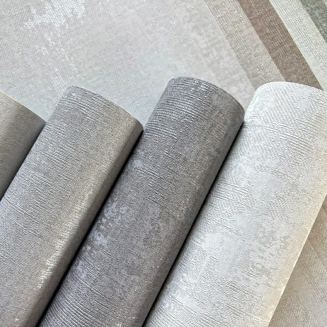 Giấy Dán Tường PVC Họa Tiết Mây Phong Cách Sang Trọng Hiện Đại - Giấy Dán Tường Màu Trơn Kết Cấu Cổ Điển Cho Phòng Khách & Phòng Ngủ (Dòng R774)